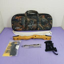 polaris recurve bow 25lbs 62 white